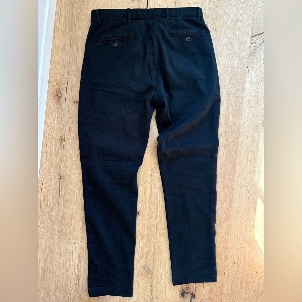Club Monaco Black Slim-Fit Pants